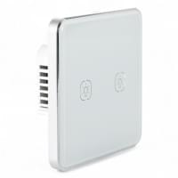 Tervix Pro Line ZigBee Touch Switch (2 клавіші), без нуля (433131) Tervix Pro Line ZigBee Touch Switch (2 клавіші), без нуля (433131)