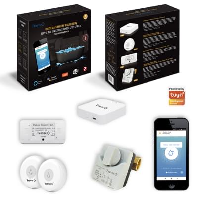 Система захисту від потопу Tervix ZigBee Water Stop на 1 трубу 1 1/4"(4912614)