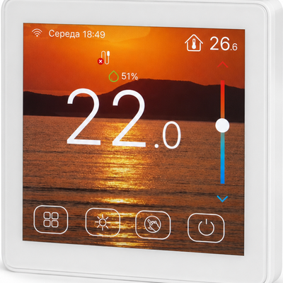 Термостат Tervix Pro Line WiFi TouchScreen Thermostat (114151)