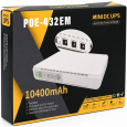 ДБЖ U-tex Mini Ups POE-432EM,10400MAh