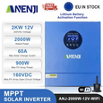 Инвертор Anenji ANJ-2000W-12V WIFI