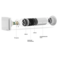 Рекуператор бытовой AirRoxy aRheat 100 (01-320)
