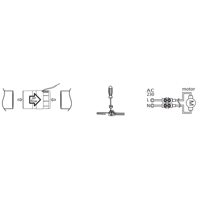 Канальний вентилятор AirRoxy aRc2 100 S (01-074)