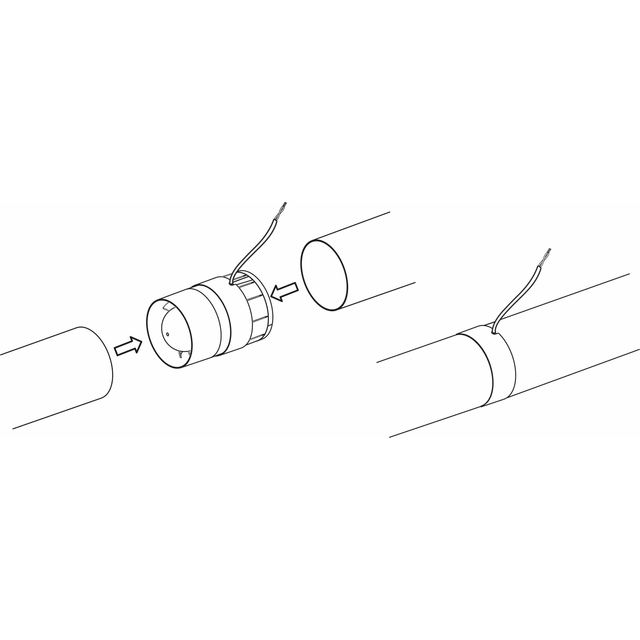 Канальний вентилятор AirRoxy aRc2 100 S (01-074)