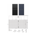Сонячна панель стаціонарна Longi Solar LR7-72HVD-650M Hi-Mo X10 Scientist 650W no_vat