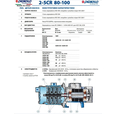 Поверхневий насос Pedrollo 3CR 80 (43CR08D3A)