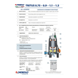 Погружной насос Pedrollo Tritus TR 1.3 (48SHT05A)