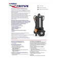 Фекальный насос Pedrollo Tritus TR 3 AP (48SHT9804A)