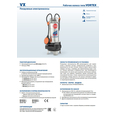 Фекальний насос Pedrollo VXm 10/50 (48SGV91D0A1)