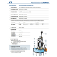 Фекальний насос Pedrollo VXm 8/35 (48SGV90A0A1)