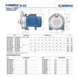 Поверхностный насос центробежный Pedrollo CPm 170M-ST4 (44CP170MIA1EU)