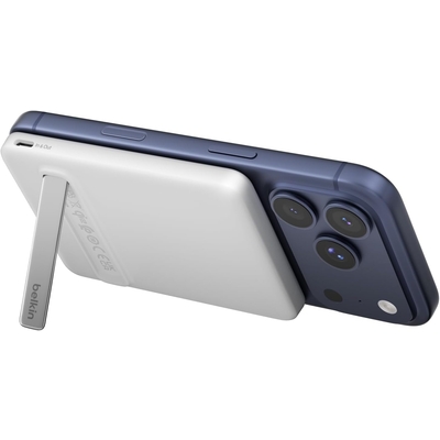 Повербанк Belkin 5000mAh Magnetic Kickstand White (BPD011HQWH)