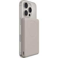 Belkin 5000mAh Slim Magnetic Ring Beige (BPD020HQSA)