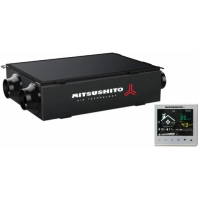Приточно-вытяжная установка Mitsushito MERV-100AC/3.0U (1000m3/h 3,0kW,Wi-Fi)