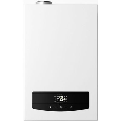 Котел газовый конденсационный Rens RCB-024 WI-FI (частотный насос) конденсационный двухконтурный 24 кВт с трубой