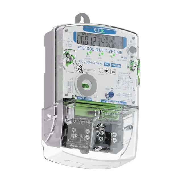 Счетчик электроэнергии однофазный EDE EDE1000 D1AТ2.R01.MR4