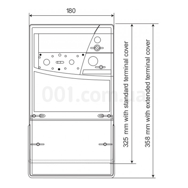 Счетчик электроэнергии трехфазный Itron SL7000 CL0.2 57V 1|5/10A