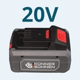 Акумулятор літій-іонний Könner&amp;Söhnen KS 20V6-2