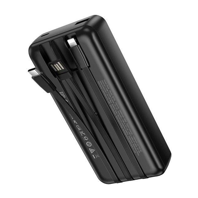 Повербанк Power bank Borofone BJ79A 20000mAh, 10W, 2*USB, Black, 460g, Box