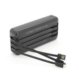 Повербанк Power bank Borofone BJ79A 20000mAh, 10W, 2*USB, Black, 460g, Box