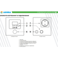 Стабілізатор напруги релейний Aruna SD 1000 V