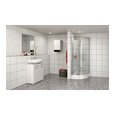 Пакетное предложение одноконтурный котел Viessmann Vitodens 100 B1HF 25 кВт с бойлером 300 л, датчиком и дымоходом