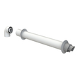 Пакетное предложение одноконтурный котел Viessmann Vitodens 100-W B1HF 32 кВт с бойлером 150 л, датчиком и дымоходом