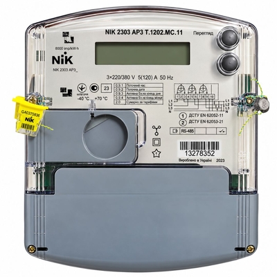 Счетчик электроэнергии трехфазный многотарифный NIK 2303 AP3T.1202.MС.11 5(120)А