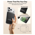 Повербанк Акумулятор портативний літій-іонний Power Bank Belkin 10000мА·год, 30Вт PD/Qi2 15Вт, Magnetic Kickstand, чорний