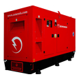 Газовый генератор 280 кВт трехфазный Zenessis ESE 350 TBG
