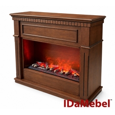 IDaMebel Sorrento коричневый черная патина с паровым камином A-Fire Cassette SF100 Multi