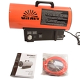 Теплова гармата газова Vitals GH-304t, 30кВт, 150м2, 580м3/год, помаранчевий, 4.8кг