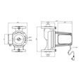 Циркуляционный насос  Pumpman GRS40/10F