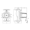 Циркуляционный насос Pumpman GRS65/11F