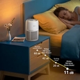 Очищувач повітря Очисник повітря Philips AC0720/10 PureProtect Lite Series 700, 72м2, 180м3/год, управл.смартфон., дисплей, HEPA +вугільний фільтр+ попередній, 4 режими, підсвітка, білий