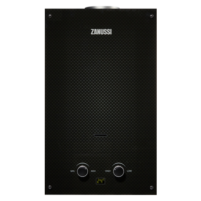 Газовая колонка Zanussi GWH 10 Fonte Glass Carbon