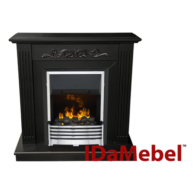 Електрокамін IDaMebel Elaine темний шоколад Flagstaff
