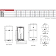 Бойлер накопичувальний електричний Drazice OKCE 160 model 2016 (4 кВт)