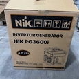 Бензиновый генератор NiK PG 3600i (3,5 кВт)