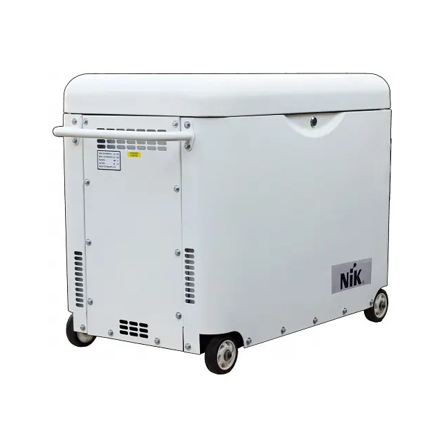 Дизельний генератор NiK DG7500 (6,5 кВт), 3 фази (380 В)/1 фаза (220 В)
