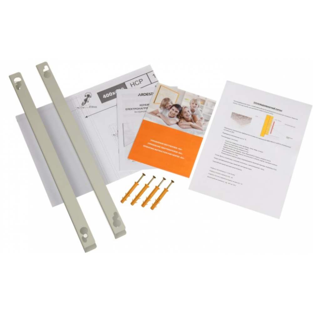 Керамический обогреватель Ardesto HCP-1000RBG с терморегулятором