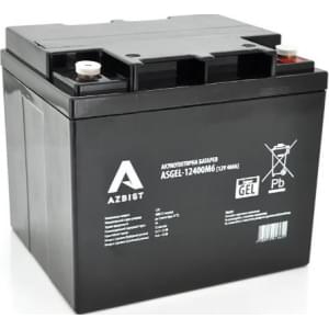 Azbist Super GEL ASGEL-12400M6 Black Case 12V 40Ah Q1/96