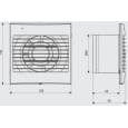 Витяжний вентилятор настінний Soler&amp;Palau Decor-100 C Z (5210000500)