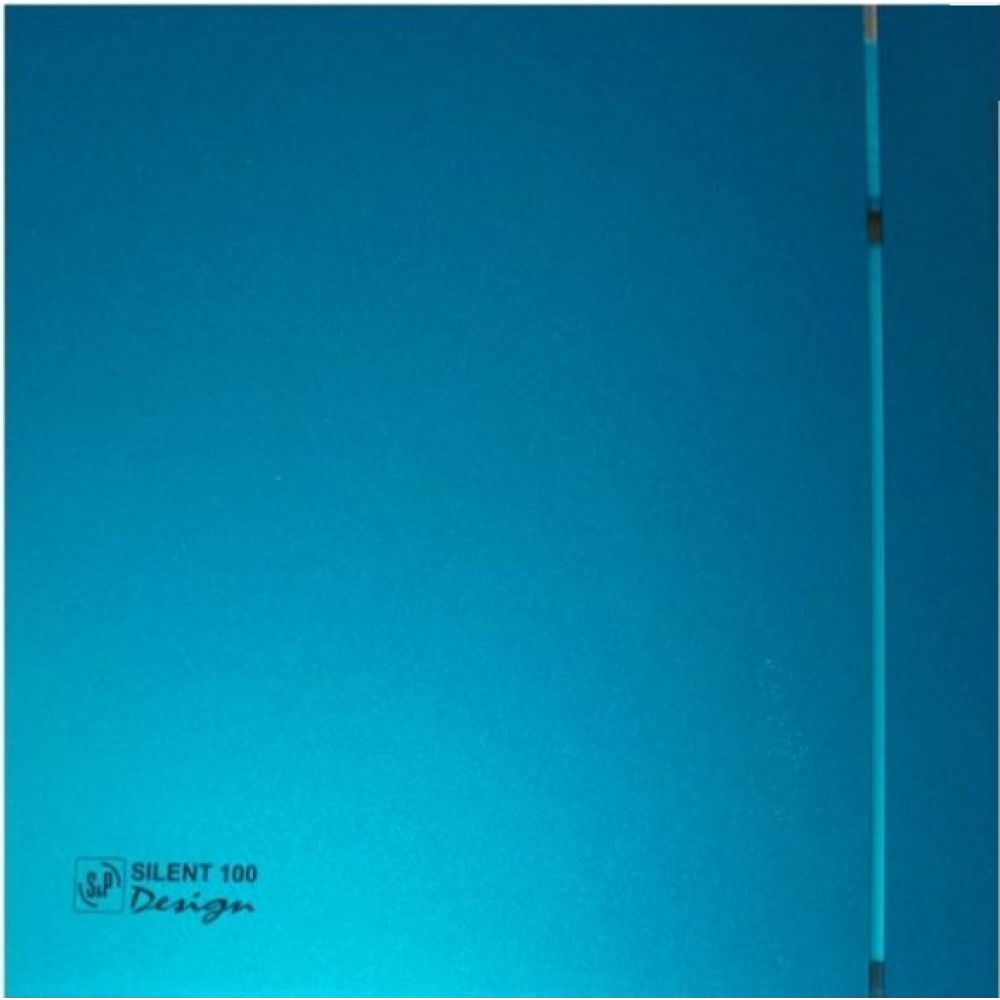 Вытяжной вентилятор настенный Soler&Palau Silent-100 CZ Blue Design - 4C (5210624700)