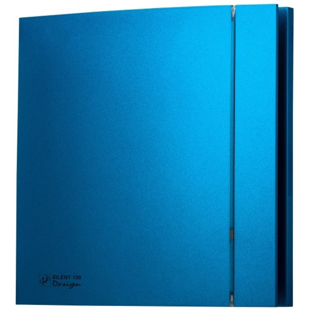 Вытяжной вентилятор настенный Soler&Palau Silent-100 CZ Blue Design - 4C (5210624700)