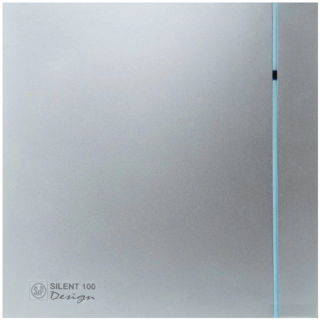Вытяжной вентилятор настенный Soler&amp;Palau Silent-100 CZ Silver Design - 3C (5210603400)
