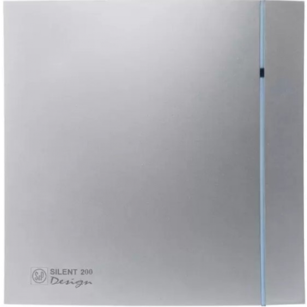 Витяжний вентилятор настінний Soler&Palau Silent-200 CHZ Silver Design - 3C (5210606000)