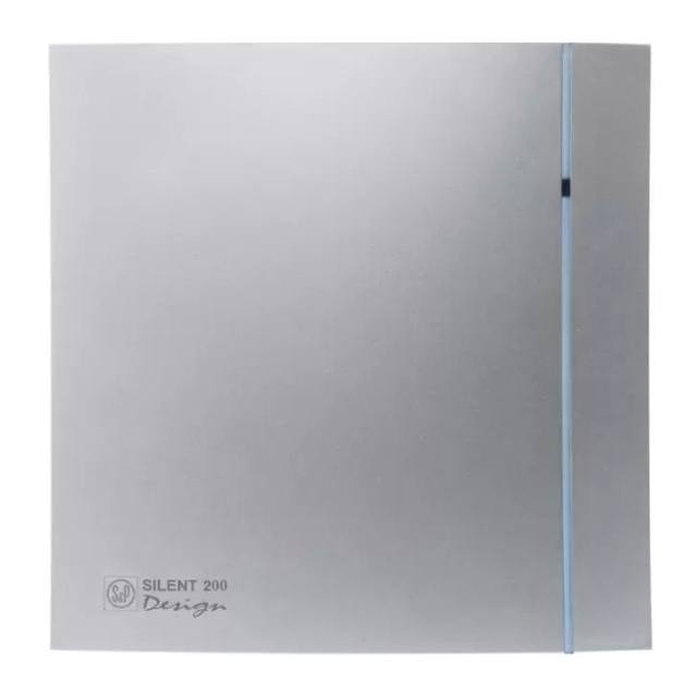 Вытяжной вентилятор настенный Soler&amp;Palau Silent-200 CZ Silver Design - 3C (5210605900)