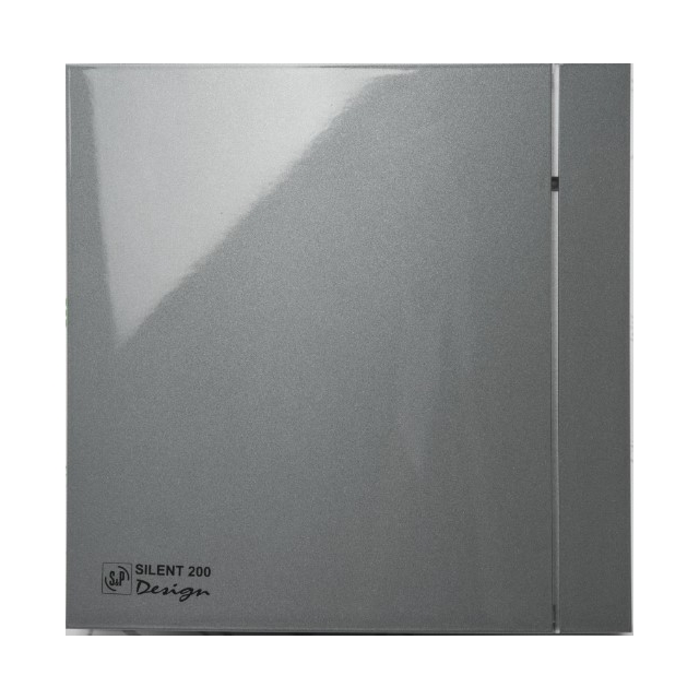 Вытяжной вентилятор настенный Soler&amp;Palau Silent-200 CZ Grey Design-4C (5210616600)
