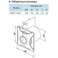 Вытяжной вентилятор настенный Vents 100 ХВ
